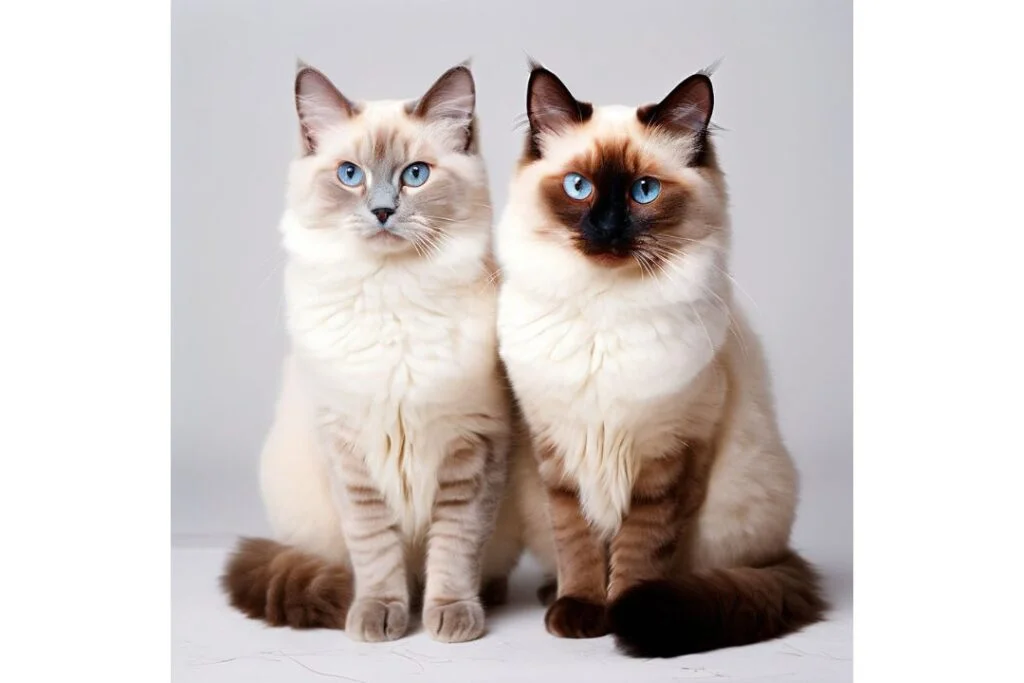 Male Flame Point Ragdoll Cat