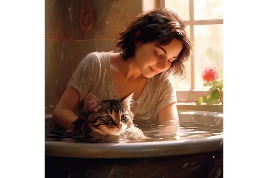 Why Do Cats Lick Themselves After a Bath?